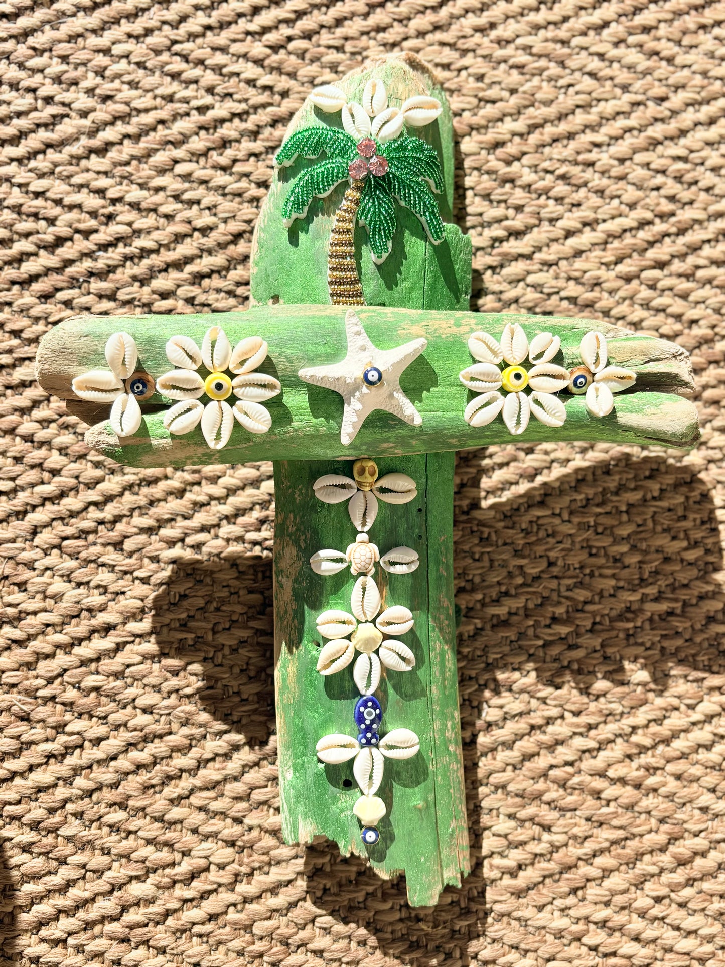 Croix verte étoile « collection Ibiza «
