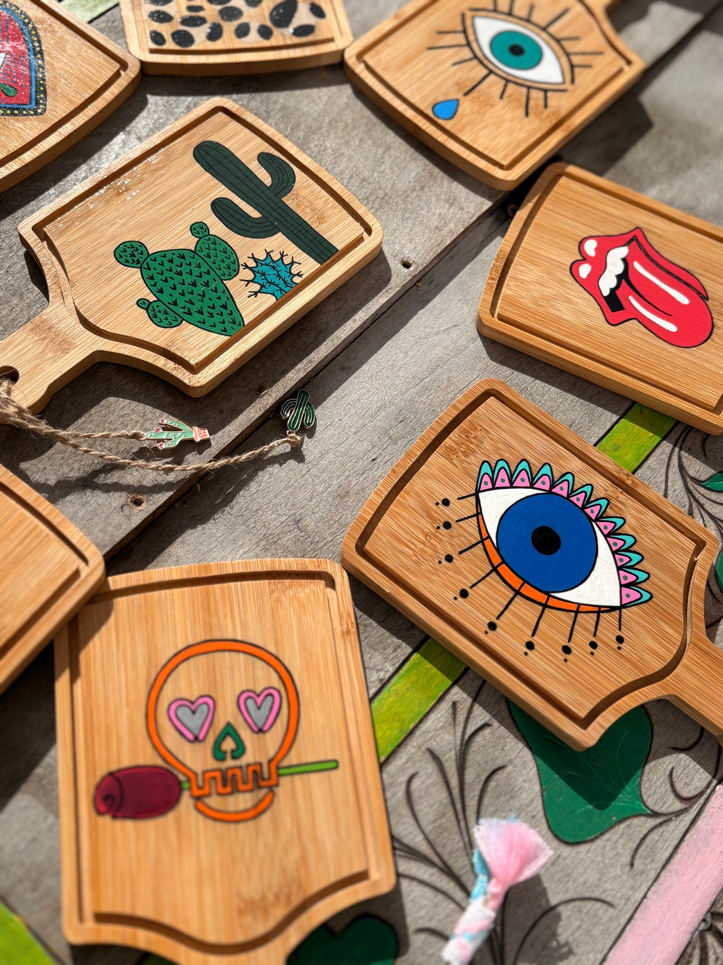 Planche Apéro œil pop