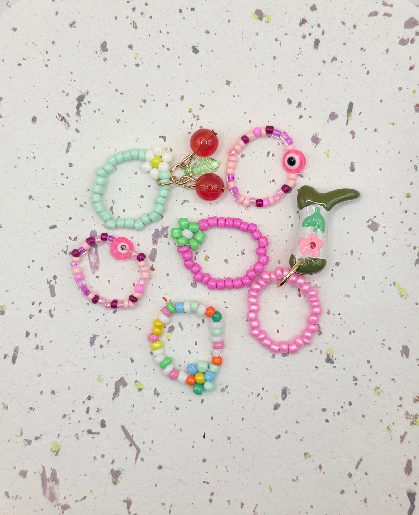 Bijoux sabots n🧿 6 « menthe cerise «