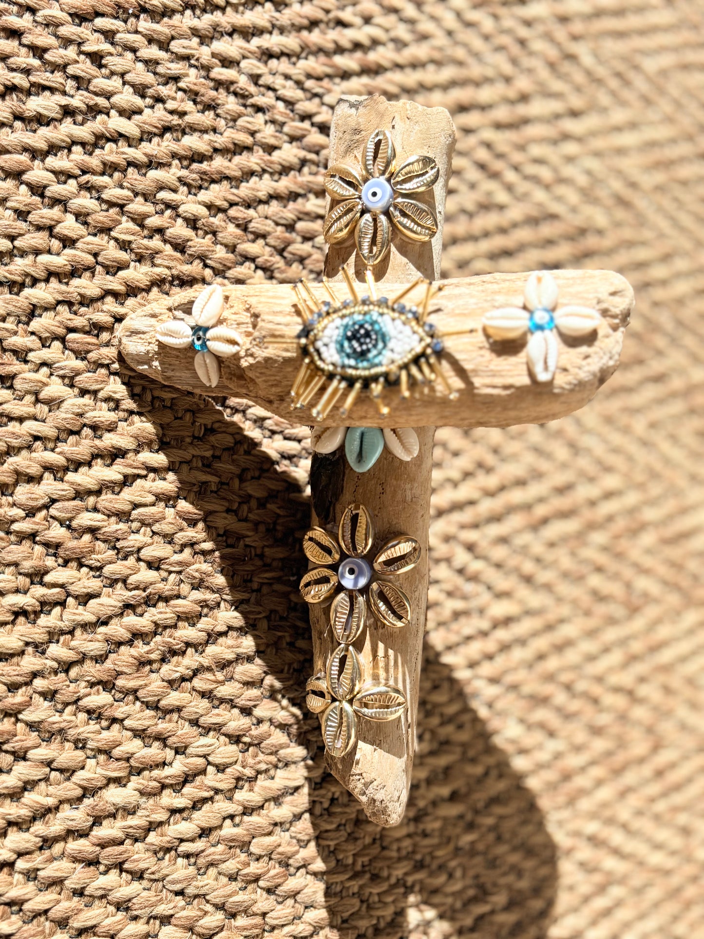 Croix œil or « collection ibiza «