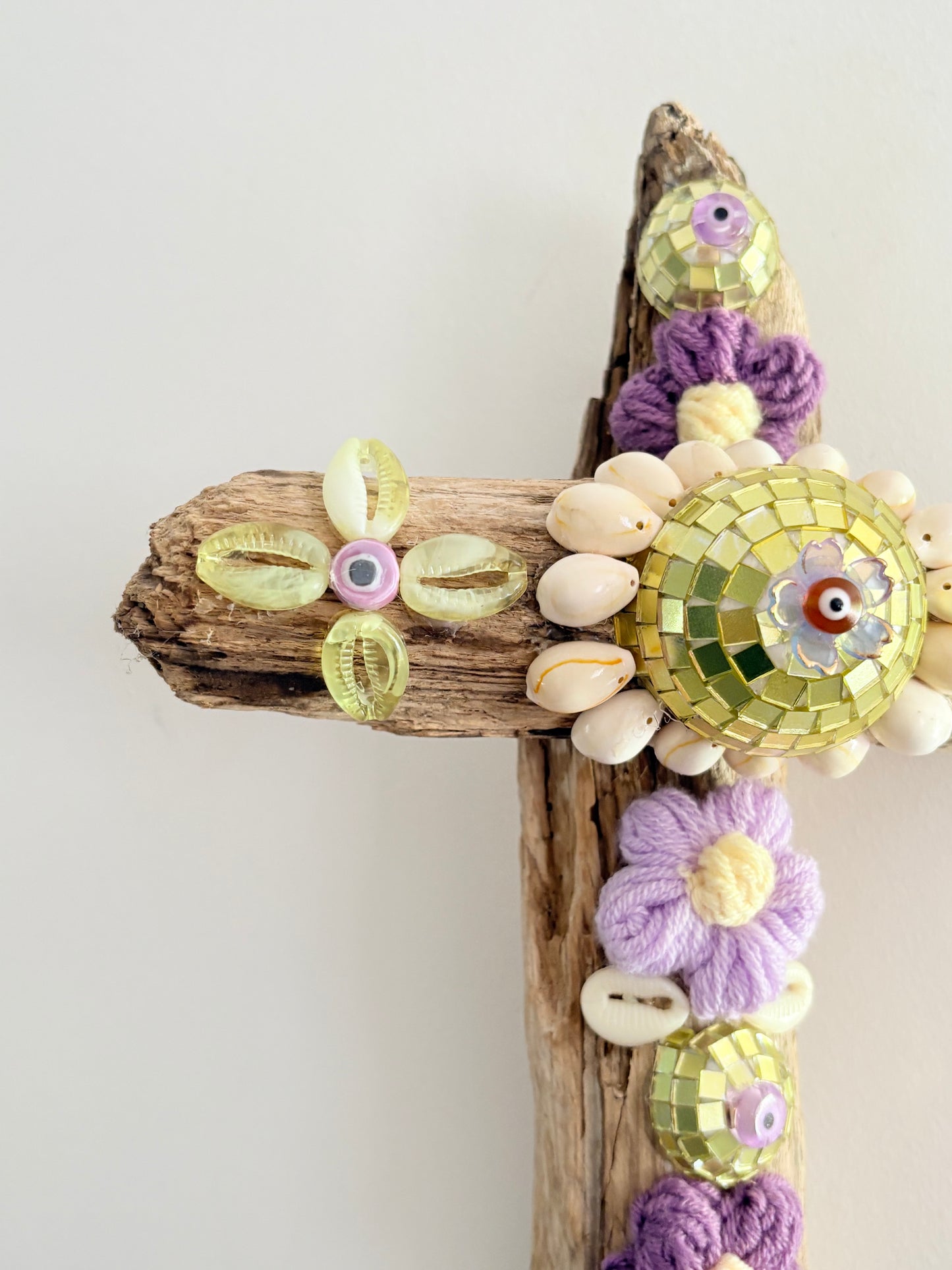 Croix lilas or « collection Ibiza »