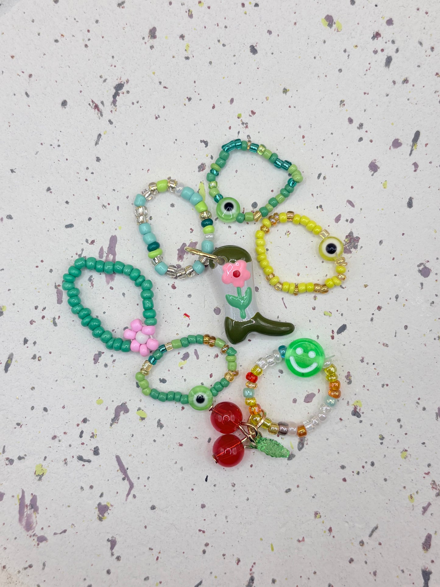 Bijoux sabots n🧿 2 « menthe gourmande «
