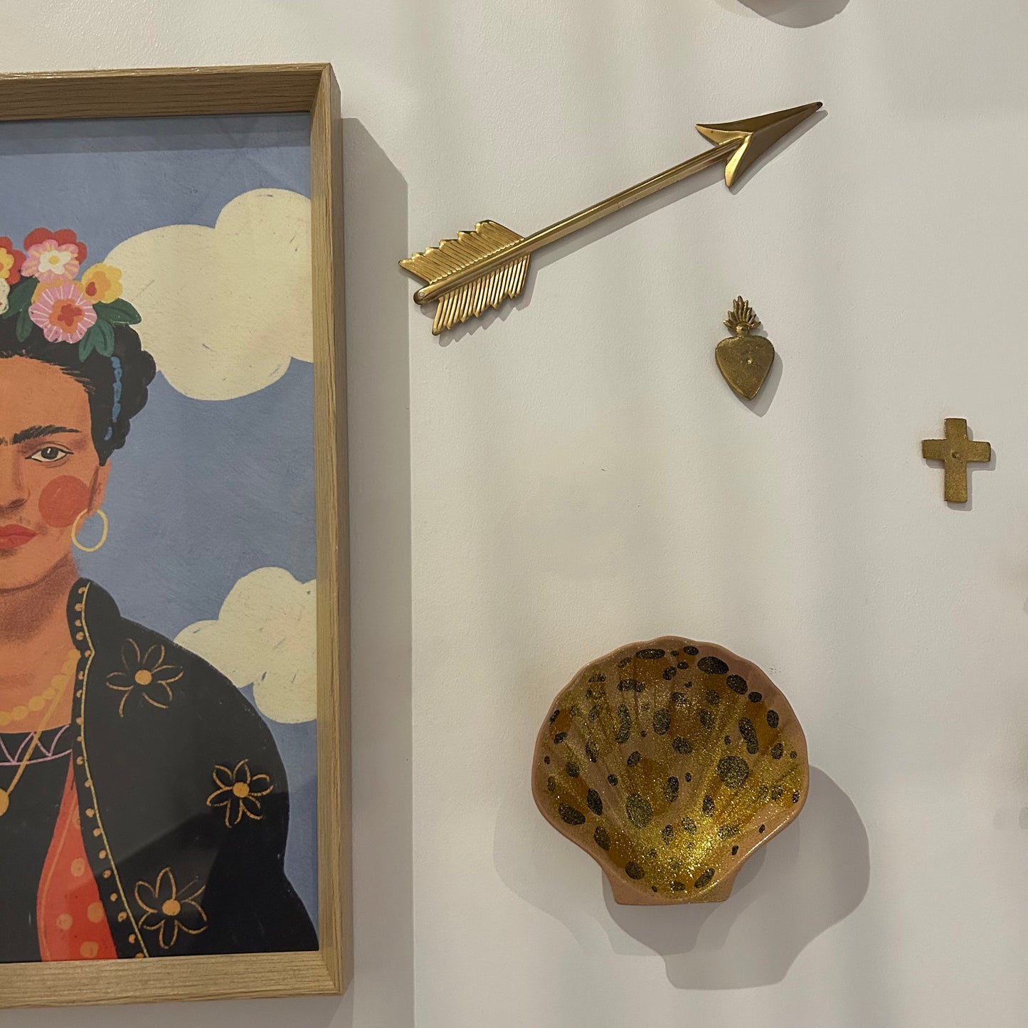 Coquillage léopard or