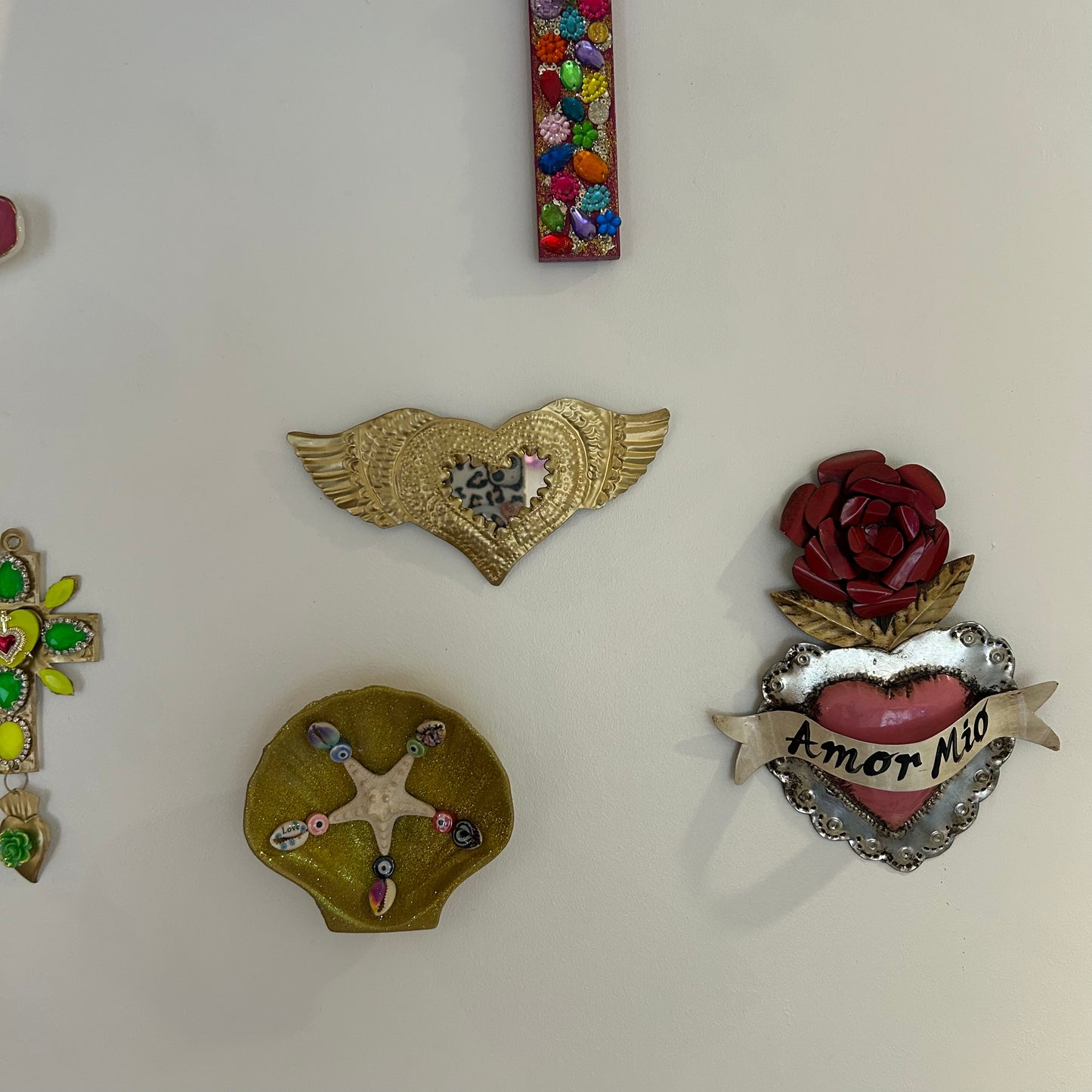 Coquillage étoile or