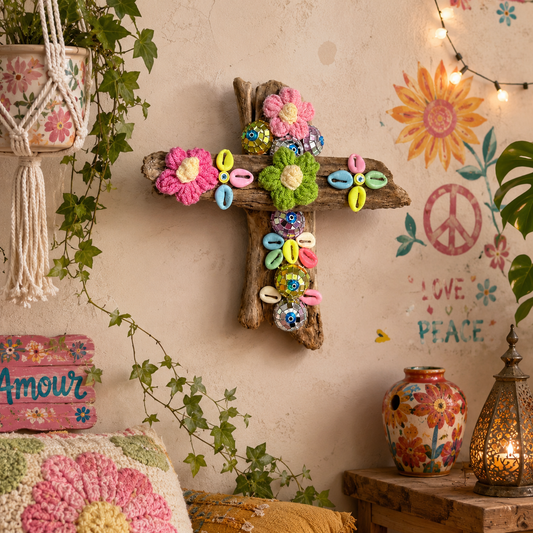 Croix hippie « collection Ibiza « 