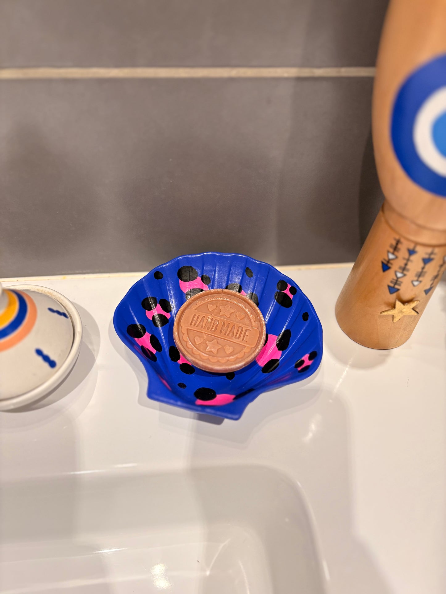 Porte-savon coquillage