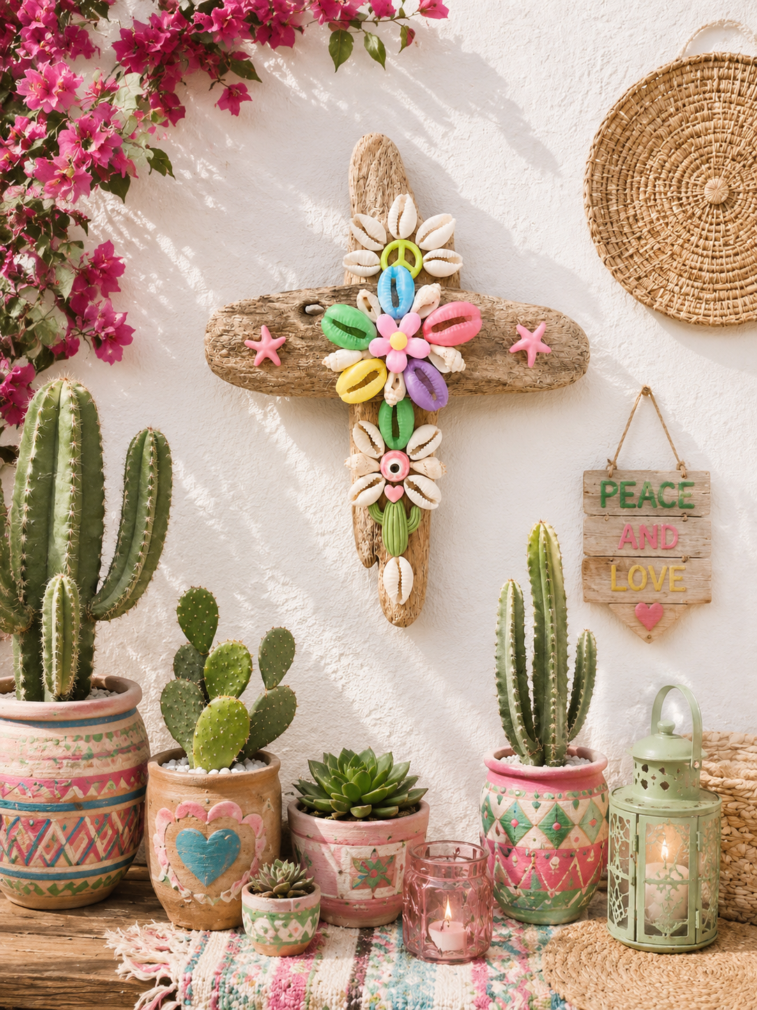 Croix « cactus peps  »