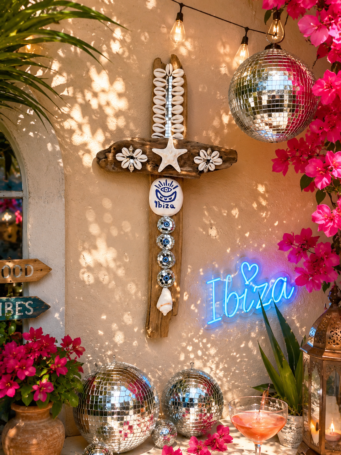 Croix étoile « collection Ibiza « 
