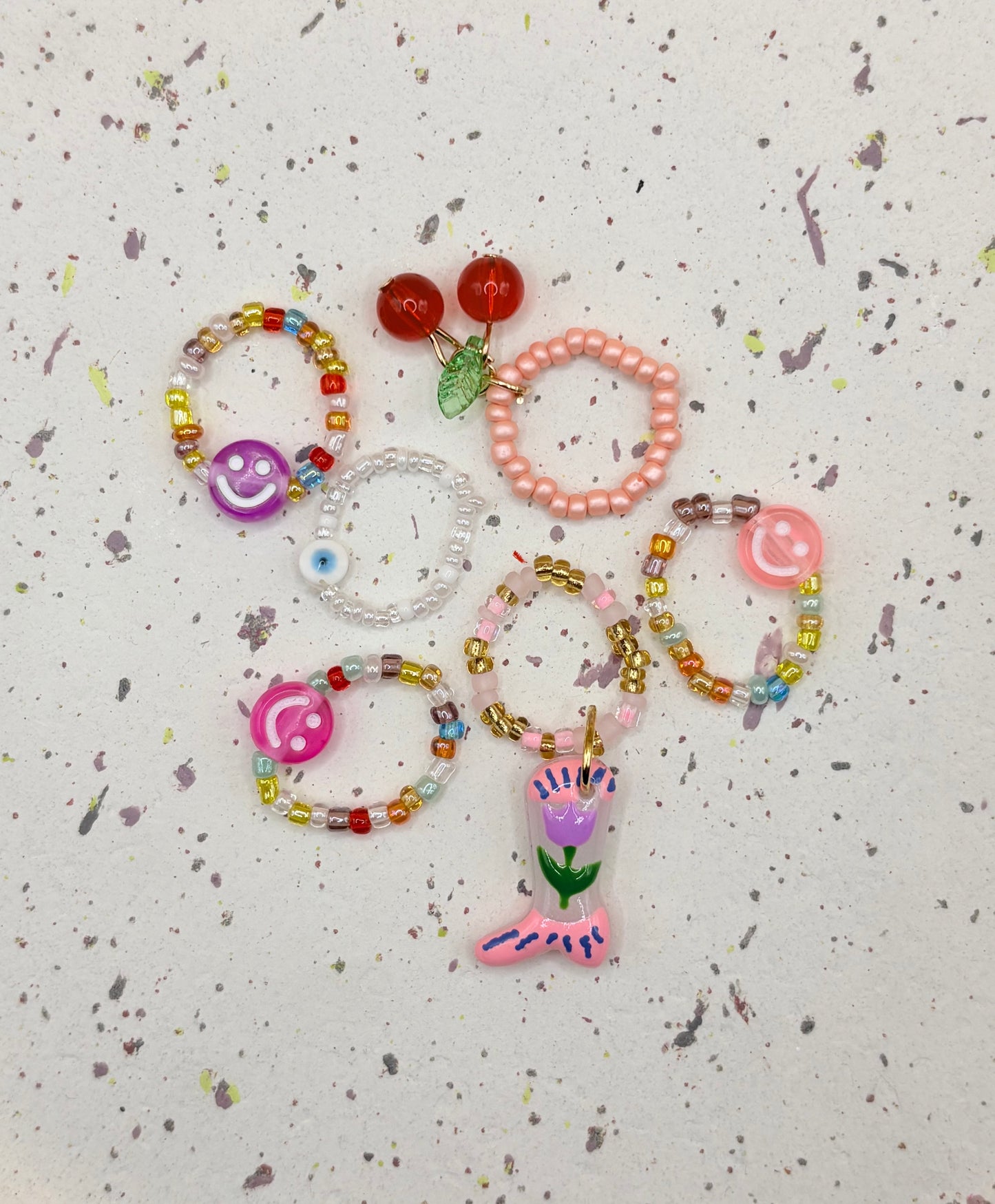 Bijoux sabots n🧿 5 « cerise rosée »