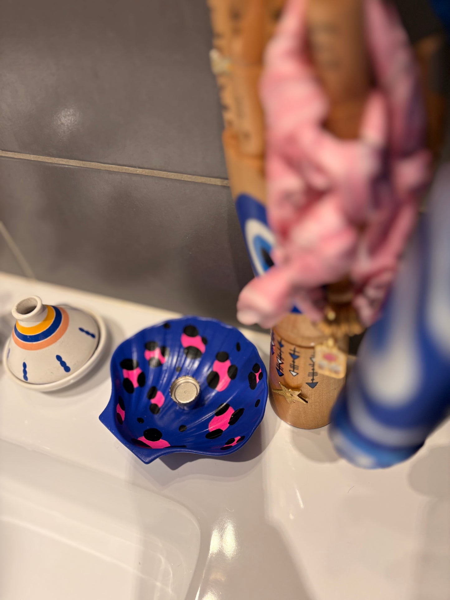 Porte-savon coquillage