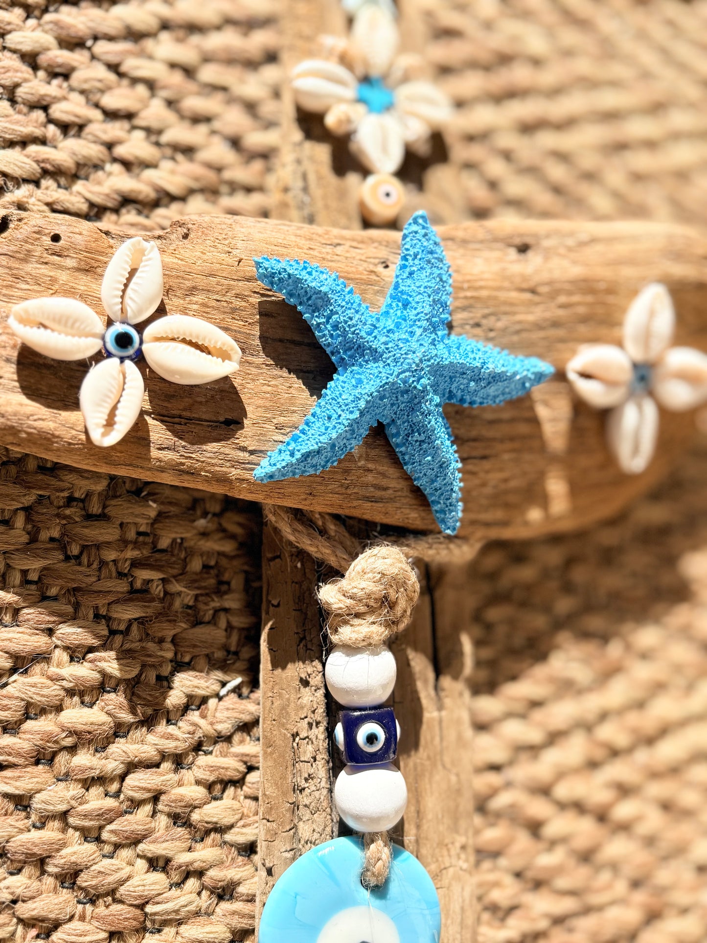 Croix étoile bleue « collection Ibiza «