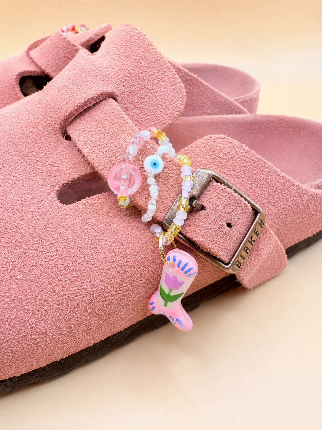 Bijoux sabots n🧿 5 « cerise rosée »