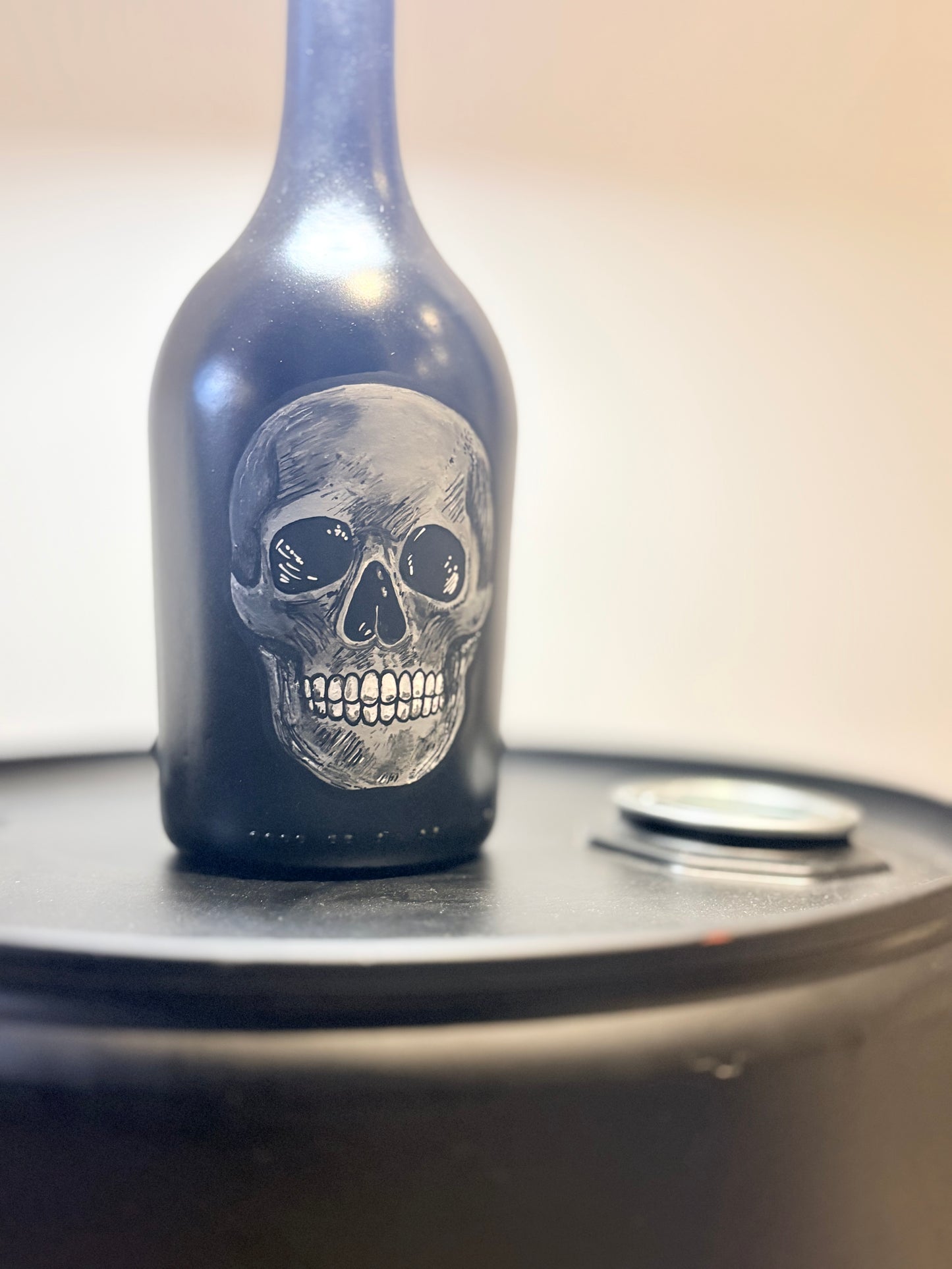 Lampe artisanale upcyclée