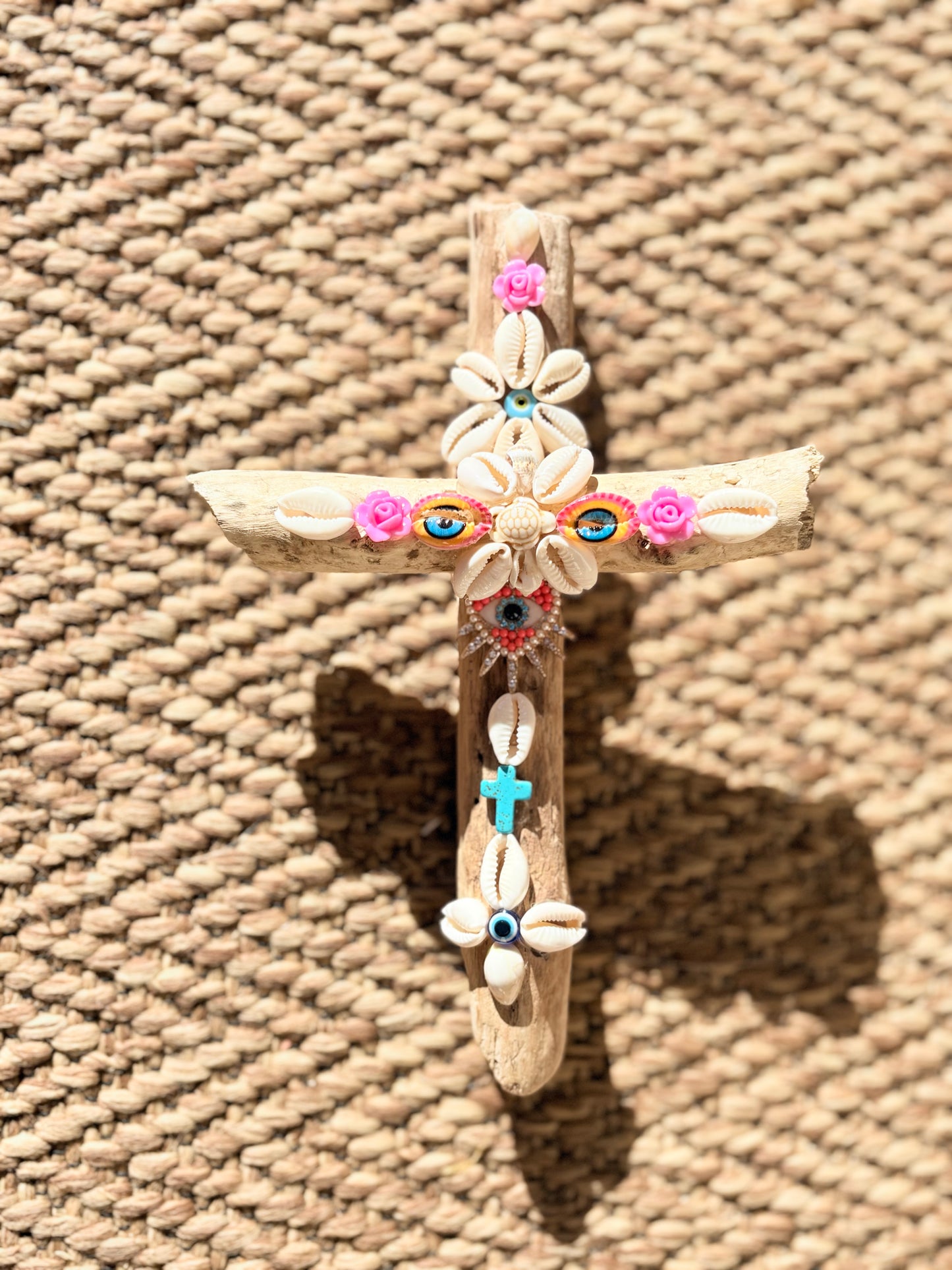 Croix œil strass « collection Ibiza « 