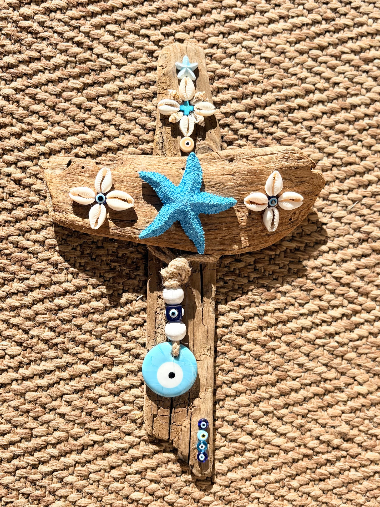 Croix étoile bleue « collection Ibiza «