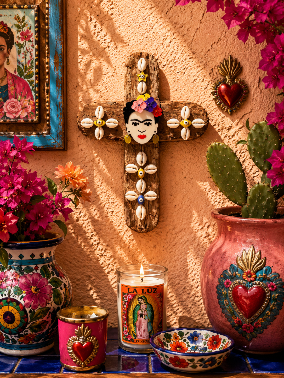 Croix Frida « collection Ibiza »