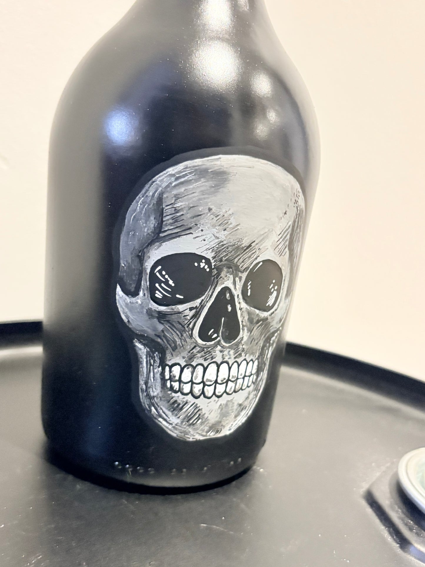 Lampe artisanale upcyclée