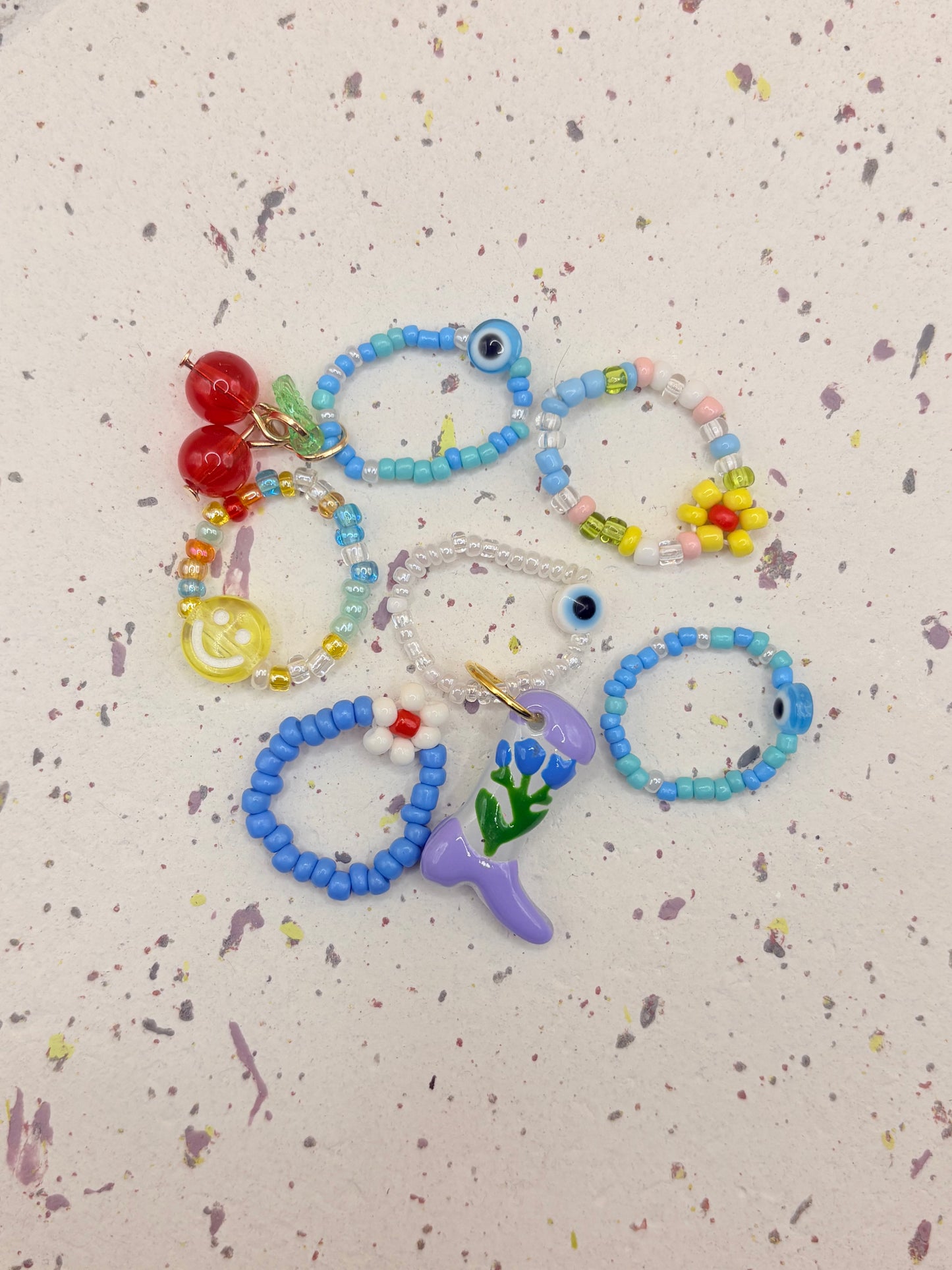 Bijoux sabots n🧿 1 «  fleur de bonheur « 