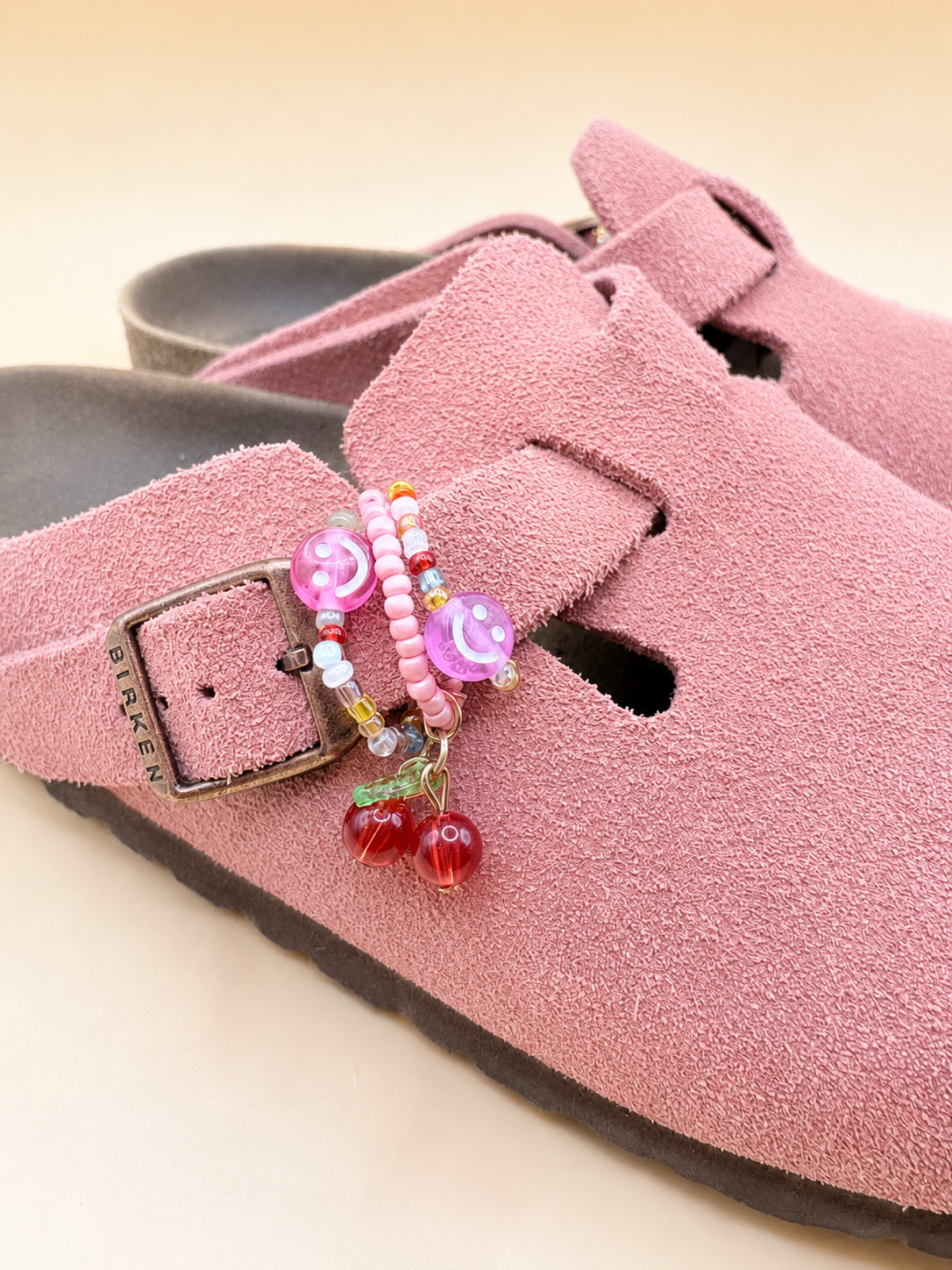 Bijoux sabots n🧿 5 « cerise rosée »