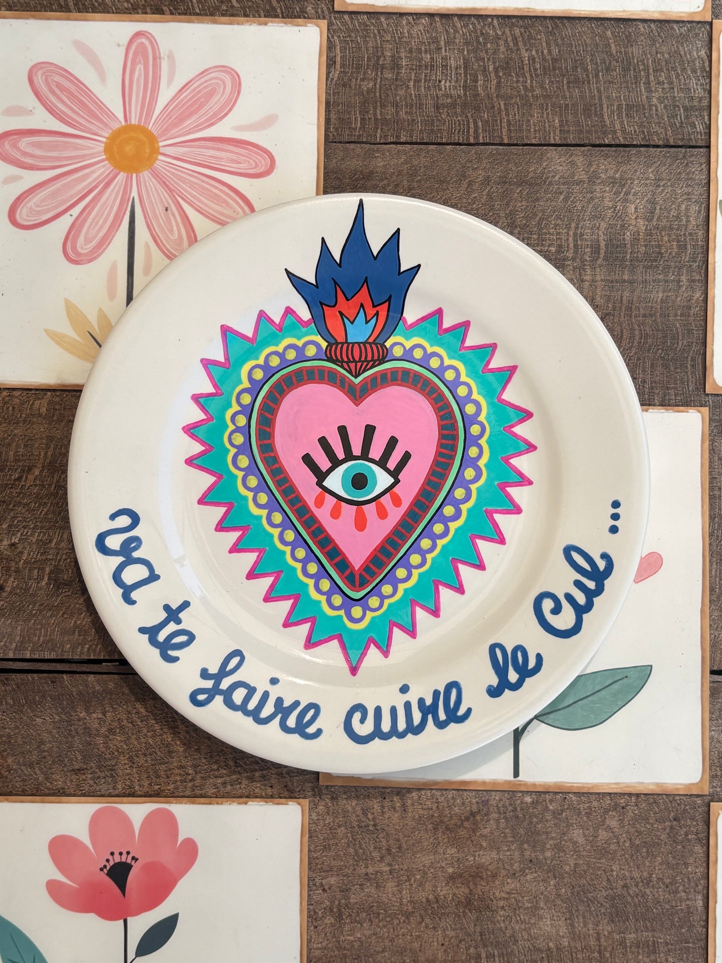 Assiette Cœur Sacré