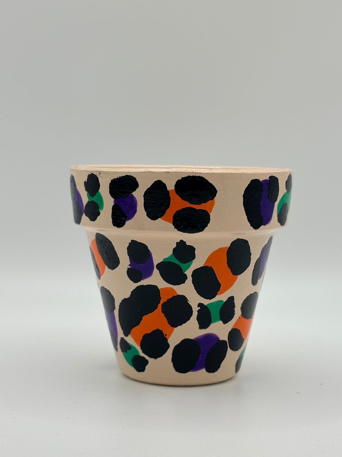 Pot léopard multico mini